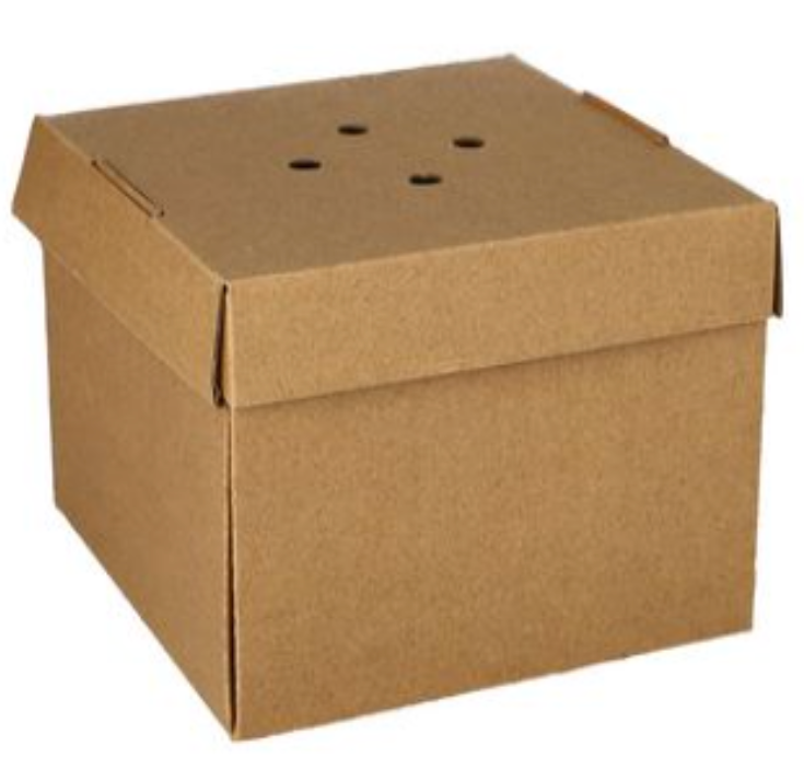 Matlåda PAPSTAR 130x130x100mm 20/fp - Primmeshiper