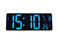 Väggur ALBA Hordgtl Ø38cm blå/svart Primmeshiper