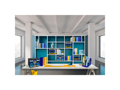 Papperskorg EXACOMPTA BeeBlue 15L blå - Primmeshiper