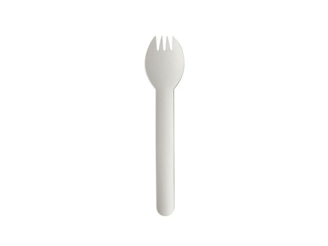 Sporks papper sked/gaffel 160mm 100/fp - Primmeshiper