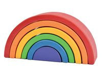 Regnbågsklossar båge 6 delar - Primmeshiper
