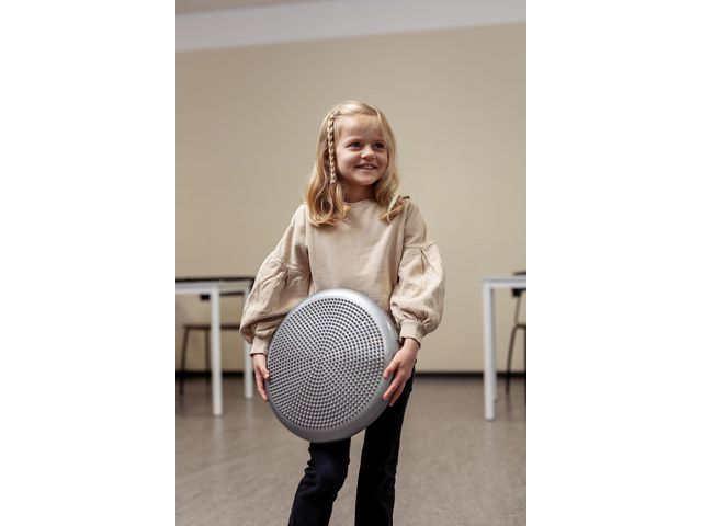 Balanskudde 25cm grå diam - Primmeshiper