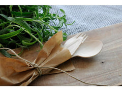 Bestick Kniv vaxat trä 16cm 100/fp - Primmeshiper