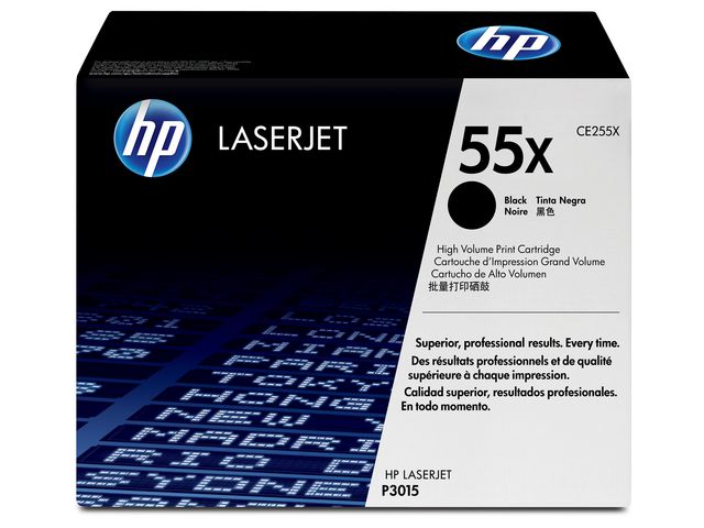 Toner HP CE255X 55X 12,5K svart - Primmeshiper