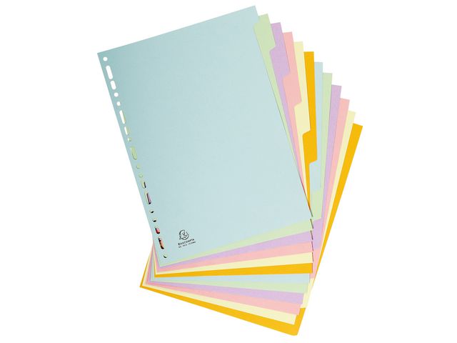 Pappersreg. EXACOMPTA Forever A4 12-del - Primmeshiper