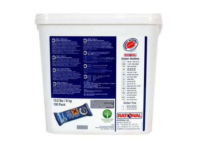 Sköljtablett ugn RATIONAL Care 150/fp - Primmeshiper