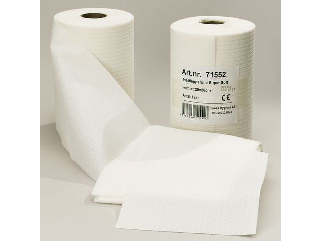 Tvättlapp extra mjuk 55g 20x26cm 125/fp - Primmeshiper