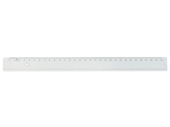 Linjal 20 cm cm/mm-gradering plast 10/fp - Primmeshiper