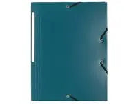 Gummibandsmapp EXACOMPTA 3-kl PP A4 grön - Primmeshiper