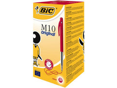 Kulpenna BIC Clic M10 1,0 röd - Primmeshiper