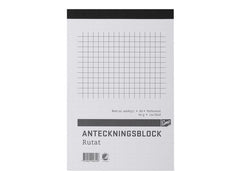 Anteckningsblock A6 100 blad perf rutat - Primmeshiper