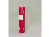 Gaffelpärm KEBAErgo A4 55mm röd/neutral - Primmeshiper