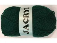 Akrylgarn 50g mörkgrön - Primmeshiper