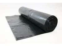 Plastsäck LD 60L 40my svart 25/RL - Primmeshiper