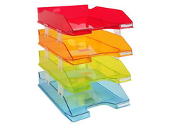 Brevkorgsset EXACOMPTA combo klar 4/fp - Primmeshiper