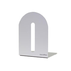 Bogstøtte metal 15cm, Hvid 2/stk