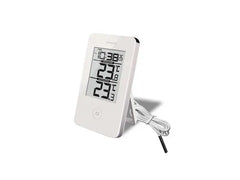 Termometer TF inne/ute digital + klocka - Primmeshiper