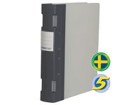 Gaffelpärm KEBAErgo A4 55mm grafitgrå - Primmeshiper