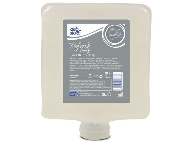Duschtvål Refresh Lux 3in1 HairoBody 2L - Primmeshiper