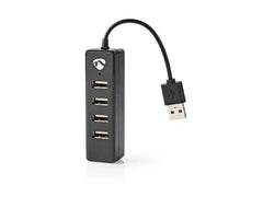 Hub NEDIS USB 4-port svart - Primmeshiper