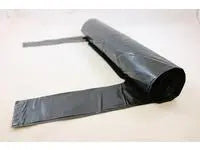 Plastsäck knyt LD 70L 45my svart 10/RL - Primmeshiper