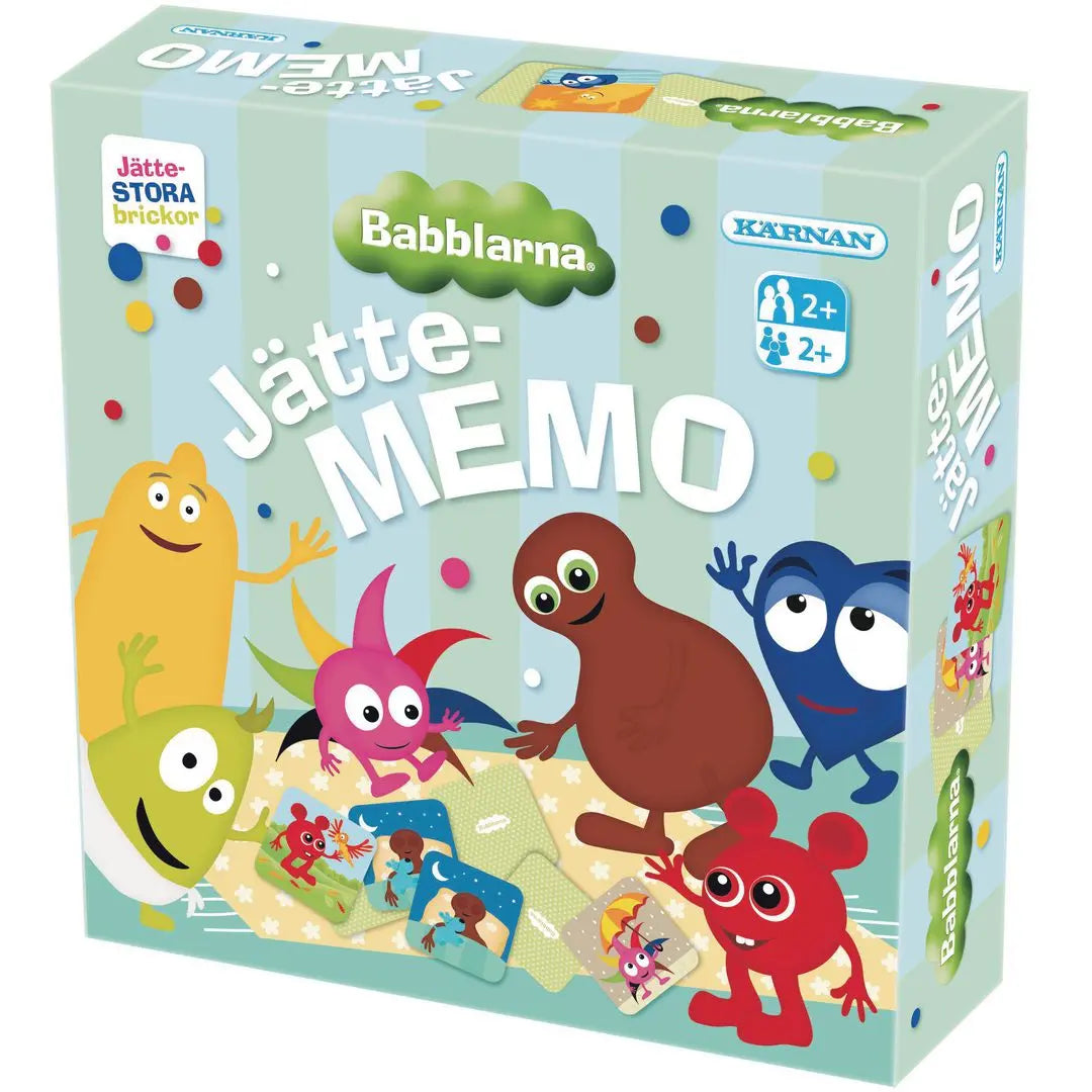 Babblarna Jättememo från 2år Primmeshiper