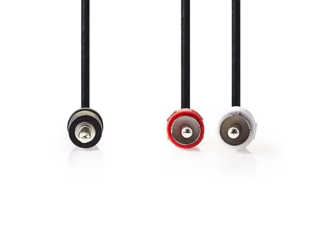 Kabel NEDIS 3,5mm ha - 2xRCA ha 3m sva - Primmeshiper