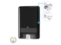 Dispenser TORK H2 Handduk svart - Primmeshiper