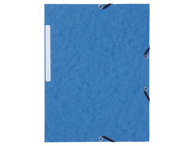 Gummibandsmapp LYRECO A4 3-kl blå 10/fp - Primmeshiper