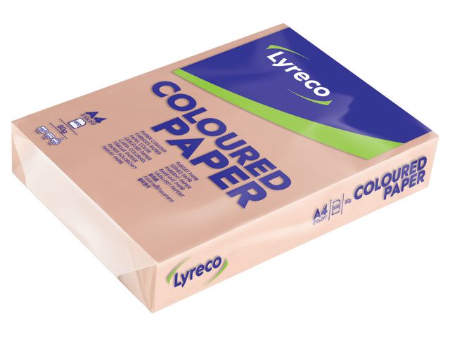 Kop.ppr LYRECO A4 80g oh laxrosa 500/fp - Primmeshiper