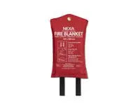 Brandfilt Silikon 120x180cm Röd - Primmeshiper