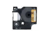 Tape 19mm svart på guld - Primmeshiper