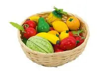 Fruktkorg med frukter i trä 23 - Primmeshiper