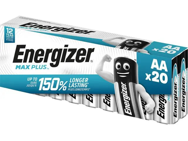 Batteri ENERGIZER Max Plus AA 20/fp - Primmeshiper