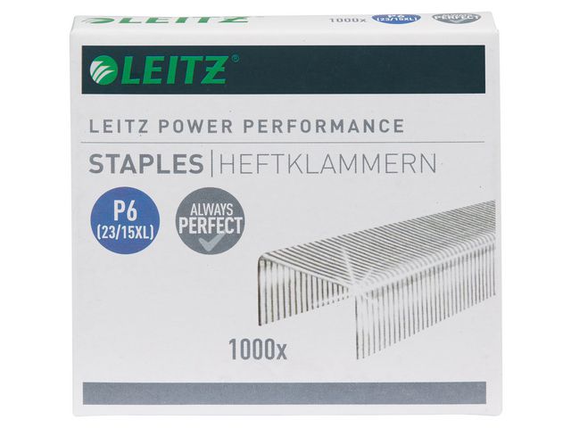 Häftklammer LEITZ P6 23/15XL 1000/fp - Primmeshiper