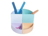 Prylställ EXACOMPTA 4 fack pastel - Primmeshiper