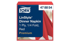 Servett TORK LinStyle Röd 39x39 50/fp - Primmeshiper