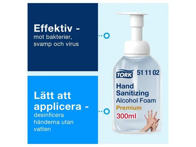 Handdesinfektion TORK skum 300ml - Primmeshiper