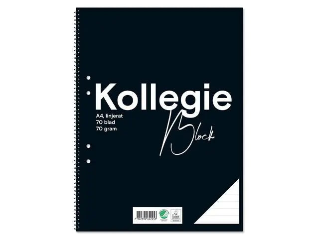 Kollegieblock FW A4 70g 70bl linj - Primmeshiper