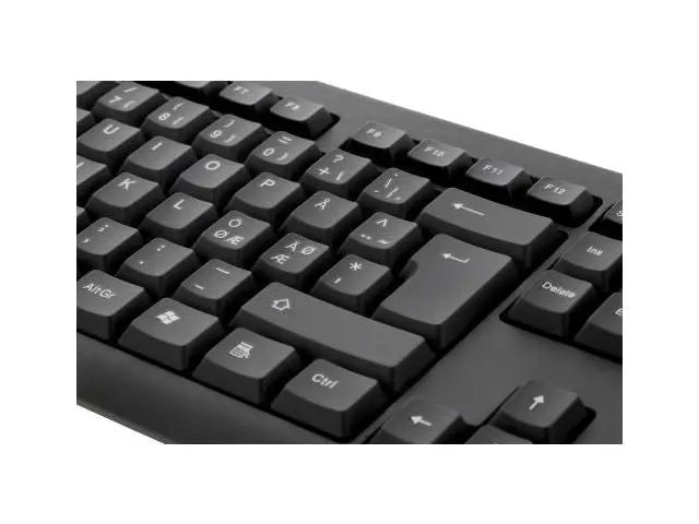 Tangentbord DELTACO slim kabel svart - Primmeshiper