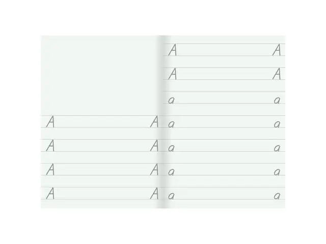 Bokstavshäfte A5 ljusgrön - Primmeshiper