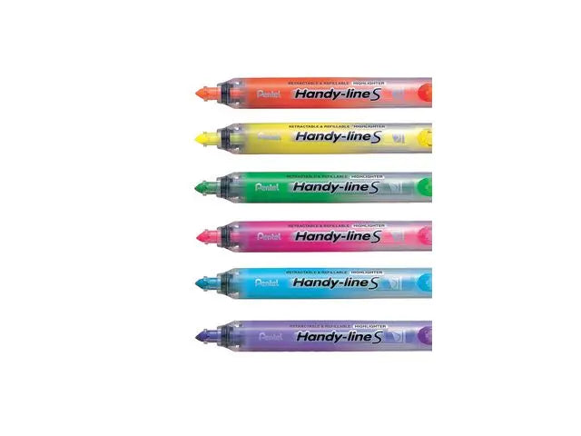 Överstrykningspenna PENTEL clicker gul - Primmeshiper