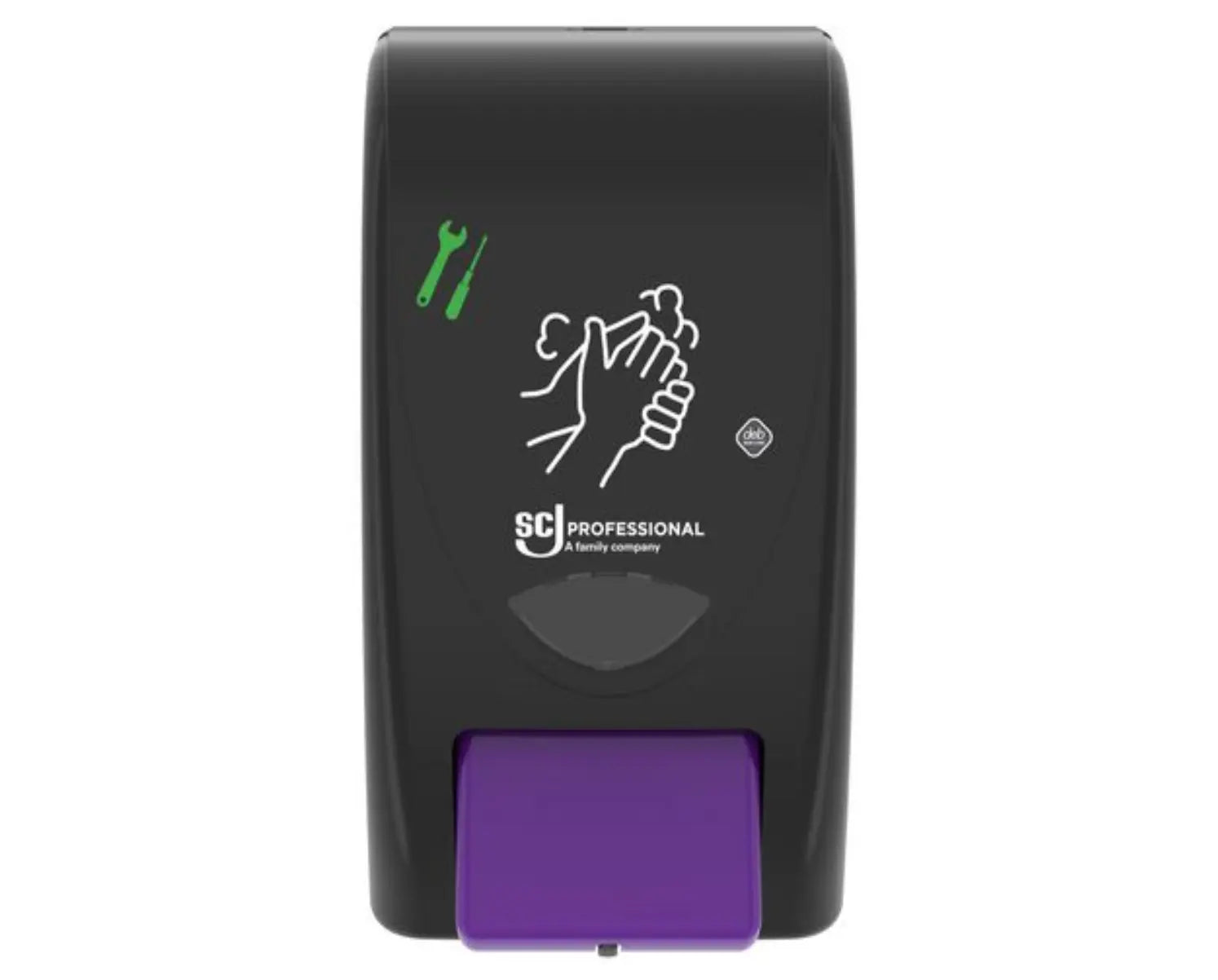 Dispenser SCJP Cleanse Heavy svart 2L - Primmeshiper