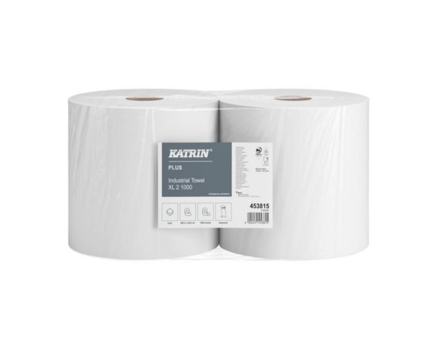 Industritork KATRIN Plus XL vit 360m - Primmeshiper