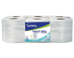 Toalettpapper LYRECO Mini 180m 12/fp - Primmeshiper