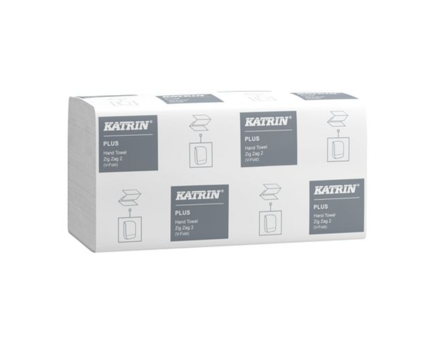 Handduk KATRIN Plus Zig Zag 2 4000/fp - Primmeshiper