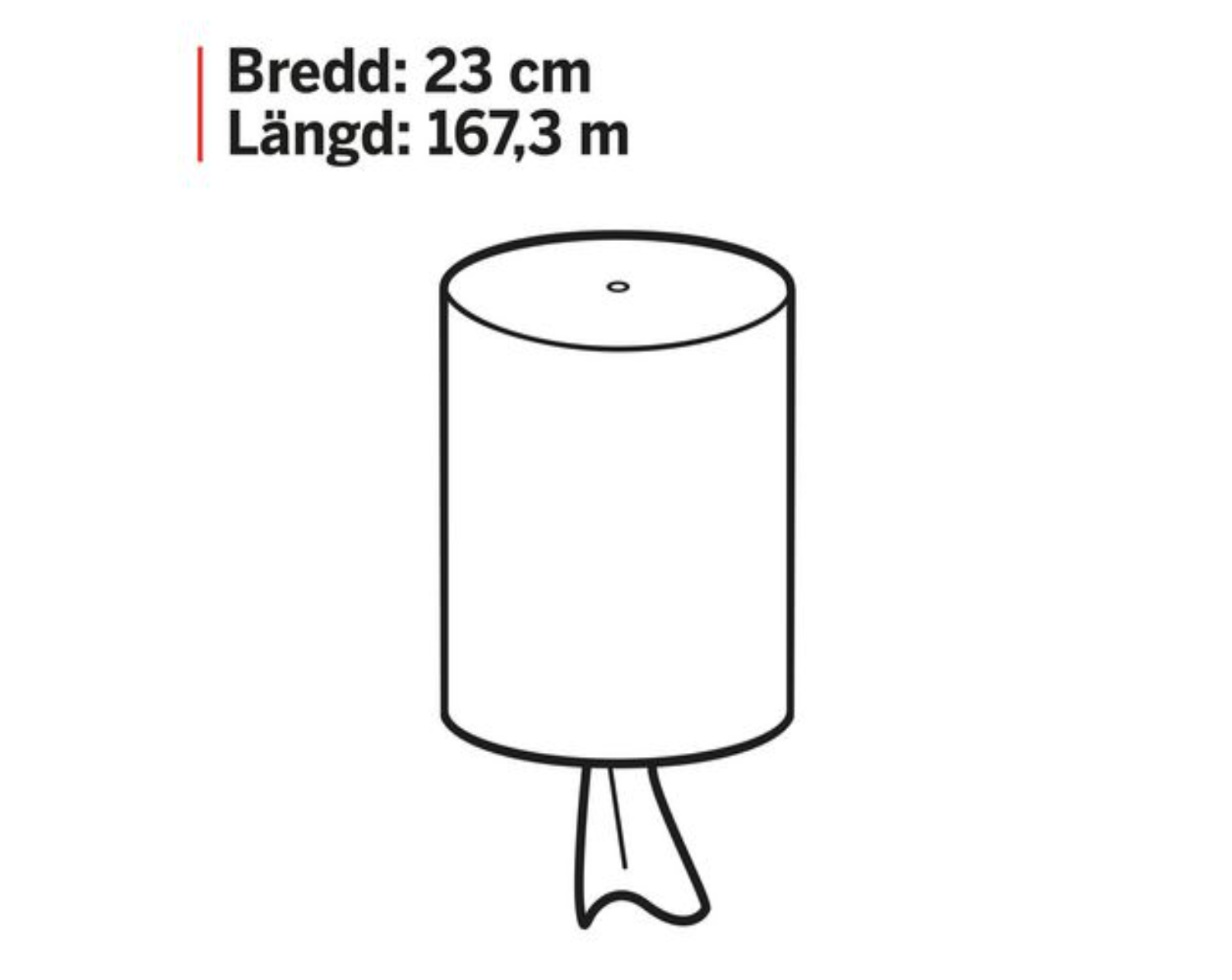 Torkrulle KATRIN Plus 2-L M 167m - Primmeshiper