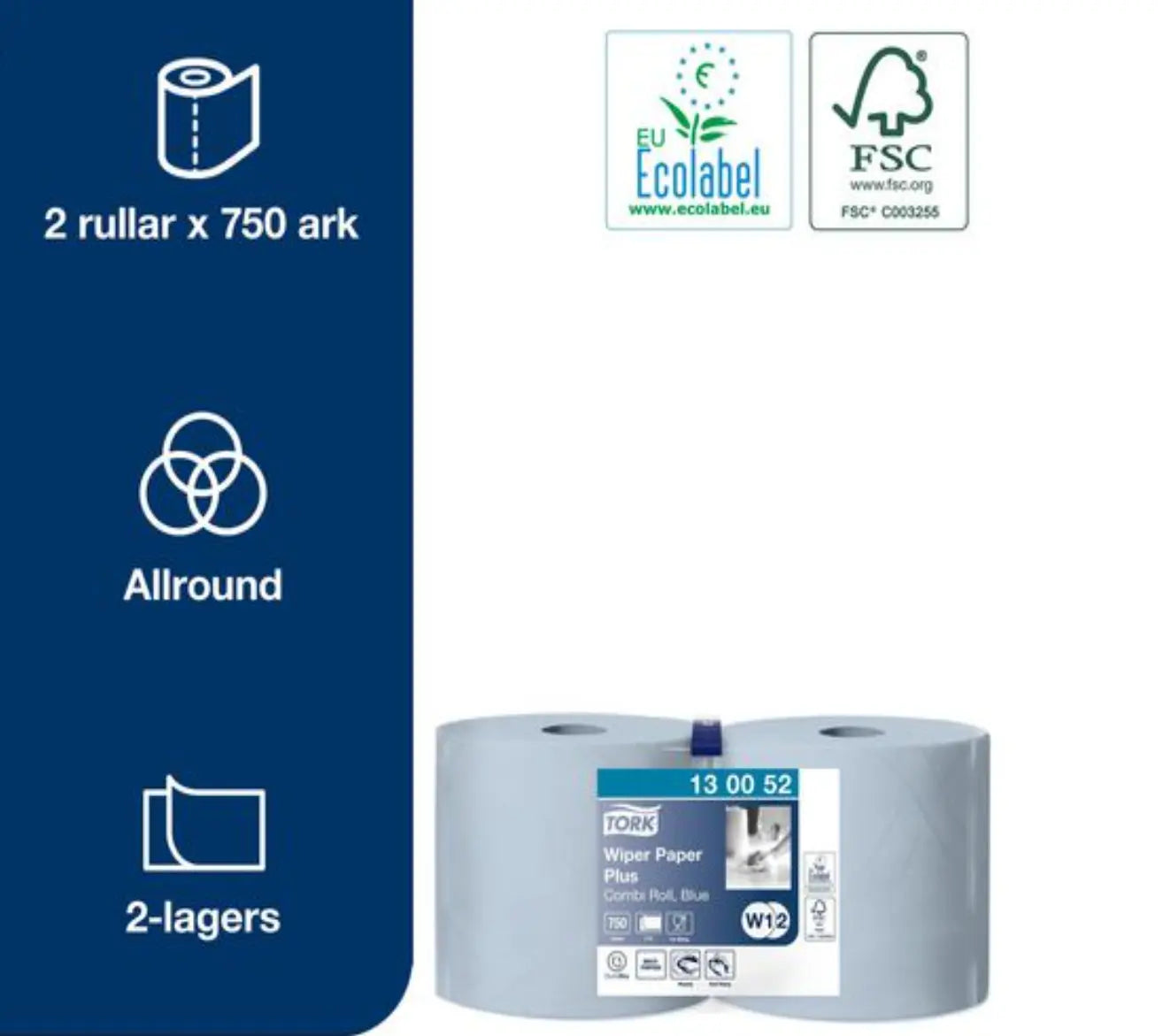 Industritork TORK Plus Combi W1/2 2/fp - Primmeshiper