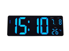 Väggur ALBA Hordgtl Ø38cm blå/svart Primmeshiper