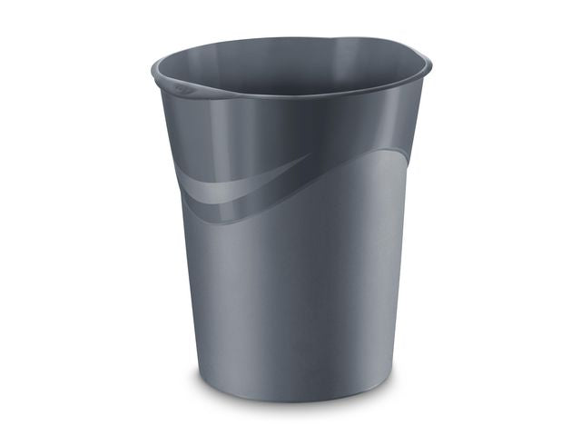 Papperskorg CEP Mineral 14L grå - Primmeshiper